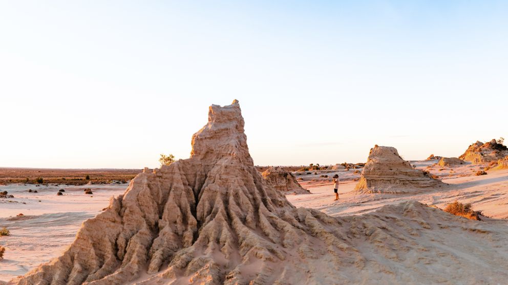 Walls of China, Mungo National Park. Image Credit: Tyson Mayr